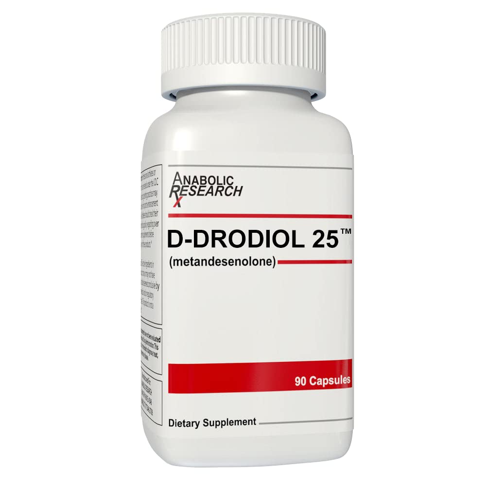 D-Drodiol 25 - Mass, styrke, & Strøm - 1 måneds forsyning