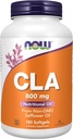 NU Kosttilskudd, CLA (konjugert Linoleic Acid) 800 mg, ernæringsolje, 180 Softgels