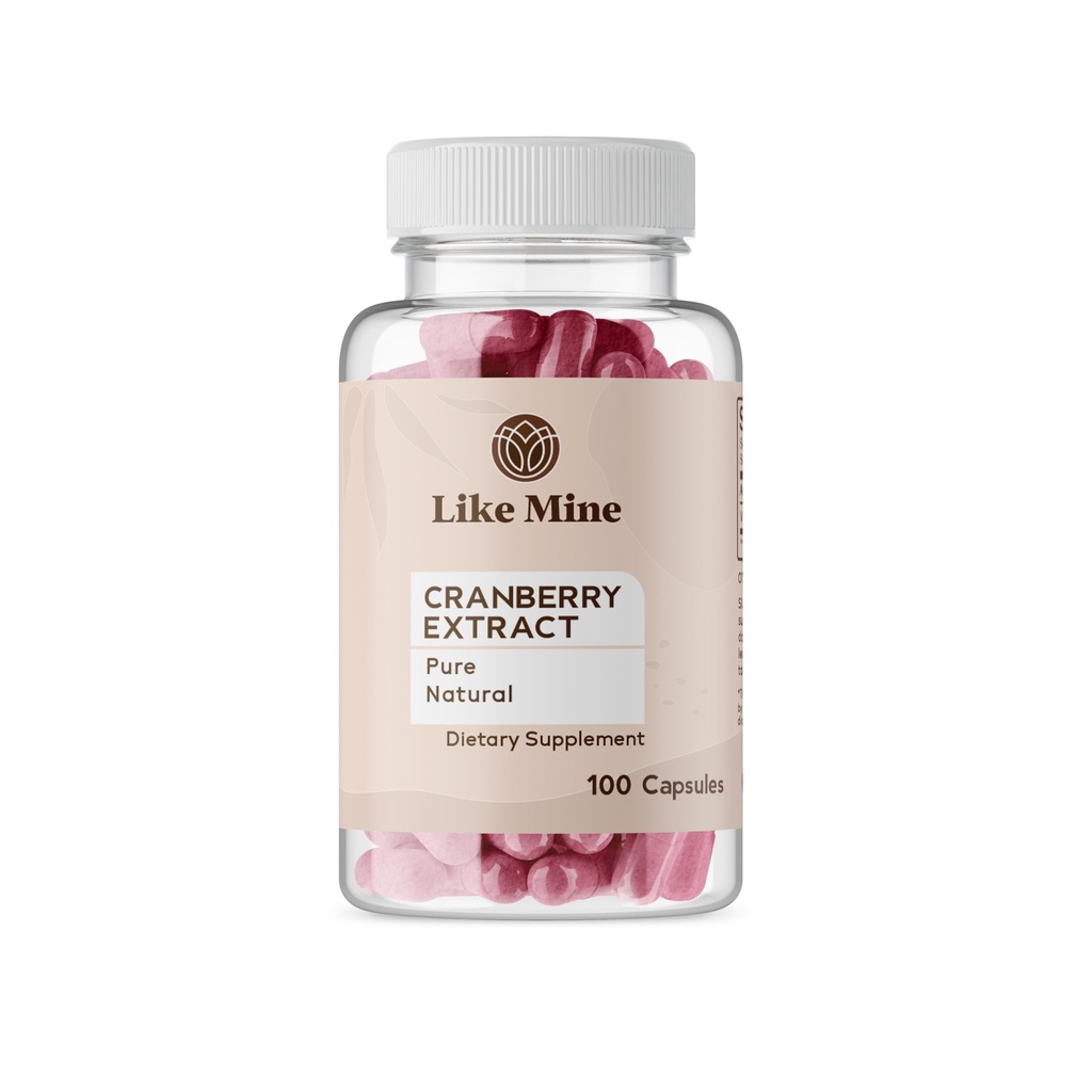 Som Mine Cranberry Extract (100 kapsler) ren, ingen additiver, Enkelt Ingrediens (100 greve)