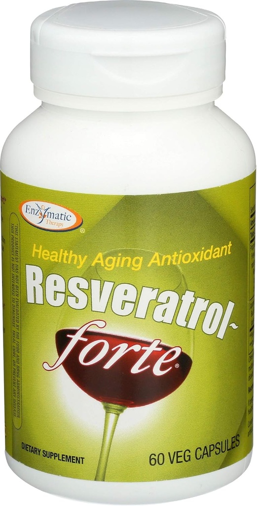 Enzymatisk terapi, Resveratrol Forte, 60 tabletter