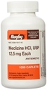 MECLIZINE TABS 12,5 MG OTC * RUG Størrelse: 1000