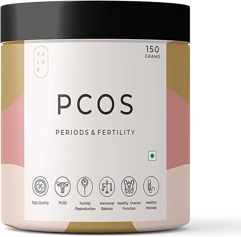 Palakk Notes : PCOS/PCOD med Myo-Inositol, D Chiro Inositol, L Arginine, L Metyl Folat / 150 gram