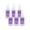 Purell Advanced hånd sanitizer Gel infundert med essensielle oljer, beroligende lavender, 2 floz reise-størrelse pumpeflaske (pakke på 6), 39905-04-EF
