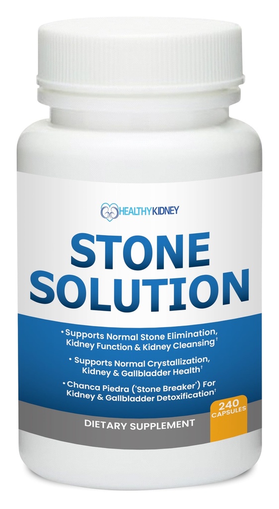 Steinløsning Kapsler - Naturlig oppløser, Njur stein støtte & nylon renser Chanca Piedra Stone Breaker Gallbladder renser, Flush & Stopp repetisjon, Stone Relief 60 serveringer