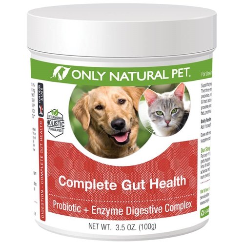 Bare naturlig kjæledyr komplette Gut helsekompleks - Probiotika og digestive enzyme Supplement for hunder og katter - fremmer sunn digestion, immunsystem, næringsstoffer absorpsjon - laget i USA -3.5oz Powder
