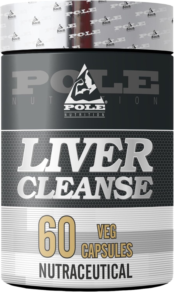 Liver Cleanse formel med melk Thistle ekstrakt og urter, 60 kapsler, støtte sunn leverfunksjon og avgiftsprosesser