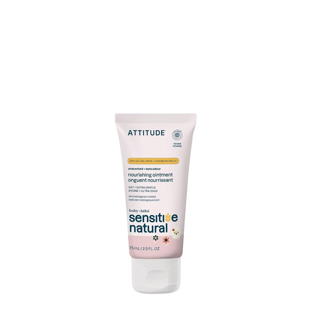 Attitude beskyttende kroppsovn, plante- og mineralbaserte ingredienser, vegansk og Cruelty-fri personlig omsorg produkter for sensitive hud, usentrert, 2,5 Fl Oz