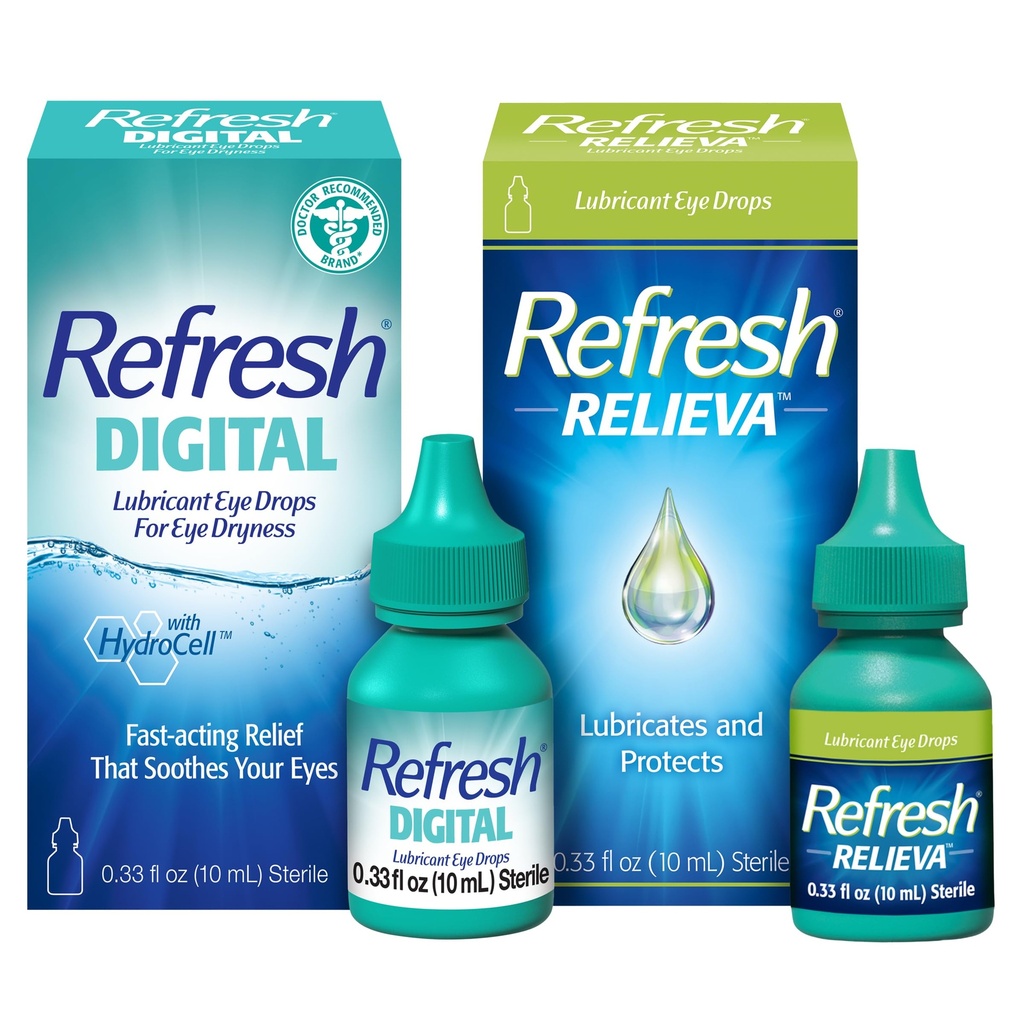 Oppfrisk Relieva Lubricant Eye Drops (0,33 Fl Oz) Digitale Lubricant Eye Drops (0,33 Fl Oz)