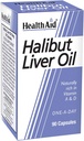 HealthAid Halibut Liver Oil - 90 kapsler