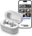 Lexie B2 OTC høreapparater drevet av Bose - Bluetooth-samtale aktivert for iOS, kan lades opp med App Control, hele dagen Comfort. Selvfitt løsning, støyreduksjon, for mild til moderat hørselstap (Gray)