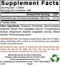 Krom Picolinat 200 mg og vitamin K2 (MK7) med D3