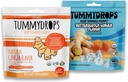 Tummydrops Organic Ginger Bundle, 1 Veske Hver av Naturlig Ginger & Vegansk Butter Paradis Ginger, Glutenfri, USDA Økologisk, Vegansk