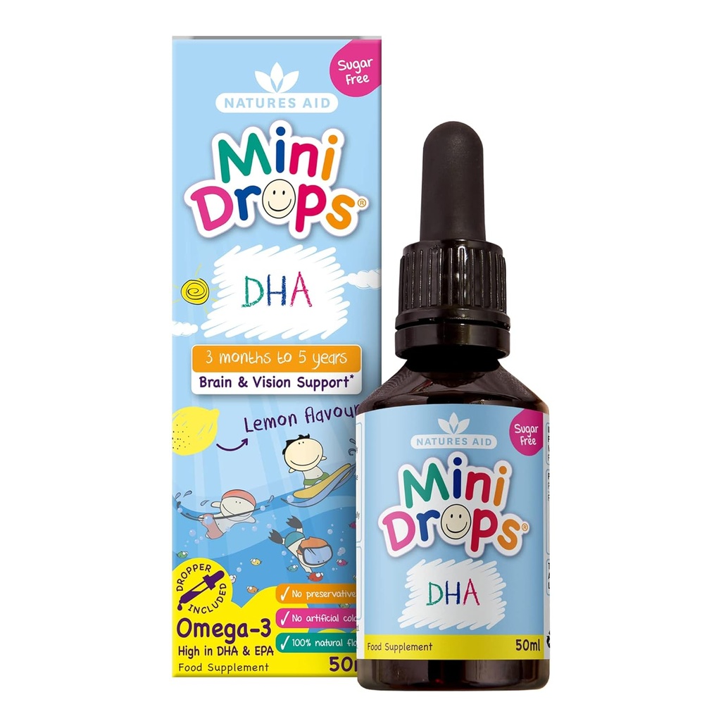 NATURER AID Barn Dha Drops, 50 ML