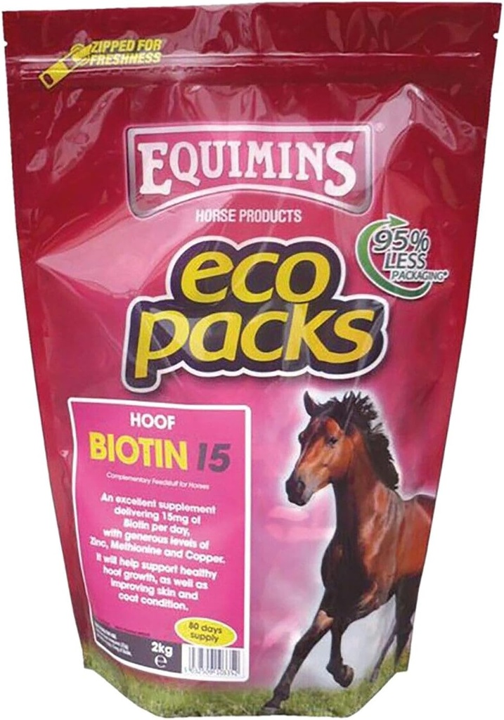 Horse Supplement Biotin 2kg Bag Påfyll