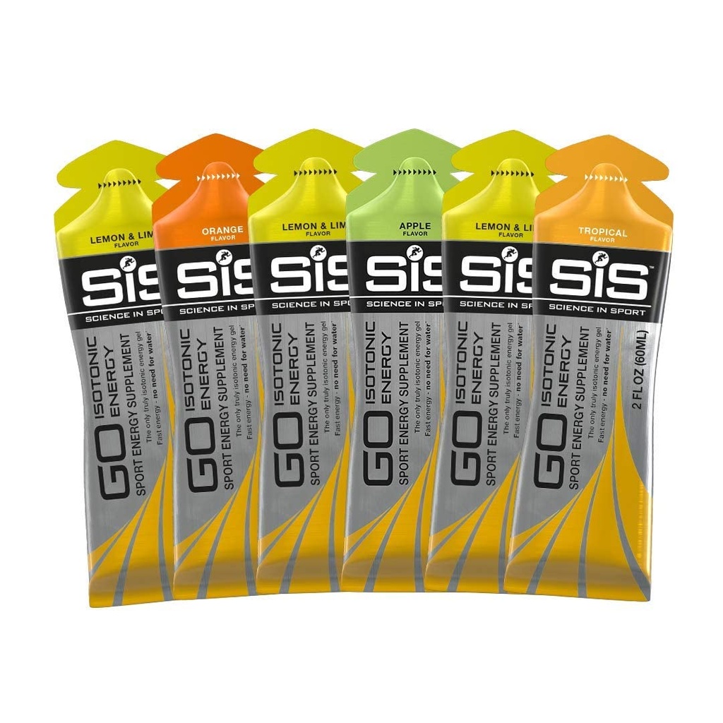 SiS GO Isotonisk energi Variety Pack, 2 Fl Oz (pakke med 6)