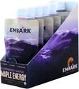 Embark lønn Syrup Energy Gel, 6-pakkers 3oz gjenforseglbare poser, Naturlig idrettsnæring, sertifisert økologisk, vegansk, Glutenfri, for åleter, Adventures & Foodies, Elderberry