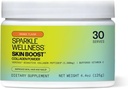 Sparkle Wellness VERISOL Bioaktiv Hydrolysert kollagenpeptider | Kollagen pulver Supplement med vitamin C for hud, hår og negle helse | Hud Boost (Orange) [30-Serves]