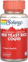 Solaray rød yeast Rice Plus coQ-10-60 vegetariske kapsler