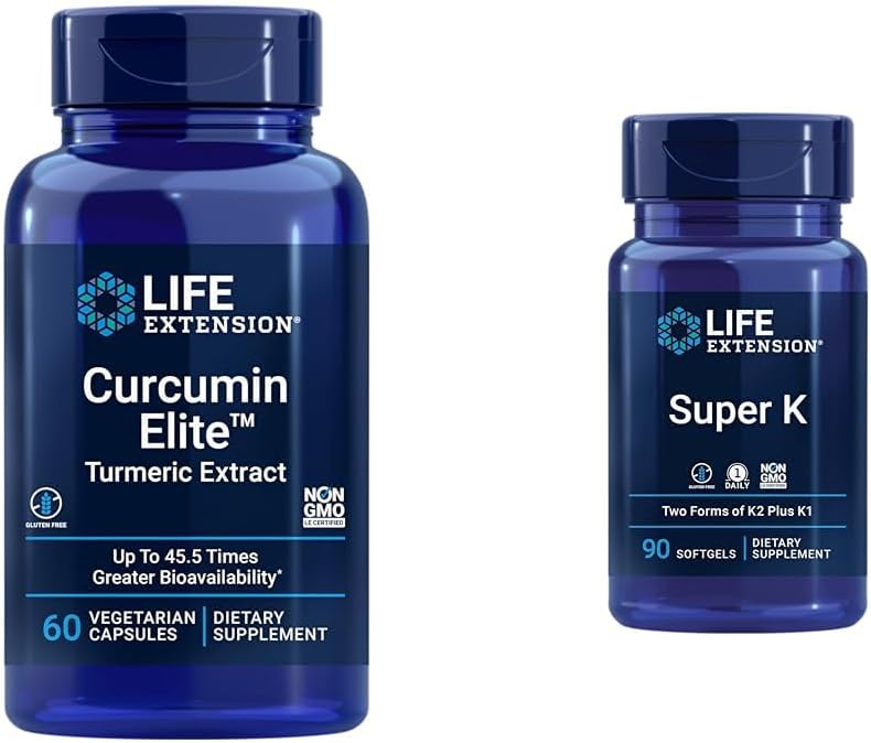 Curcumin Elite Turmeric Extract & Super K