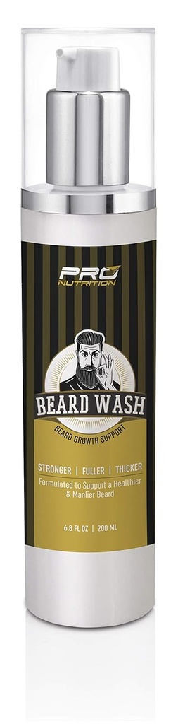 Beard vekst Shampoo & Vaske-stimulerer og reparerer ny follikkelvekst. Voks sterkere, tykkere, Fullere, Lengre, sunnere Skjegg & Mustache hår.