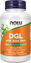 NU Mattilskudd, DGL med Aloe Vera (Deglycyrrhisinert lakris) Kosttilskudd, 100 Veg Kapsler