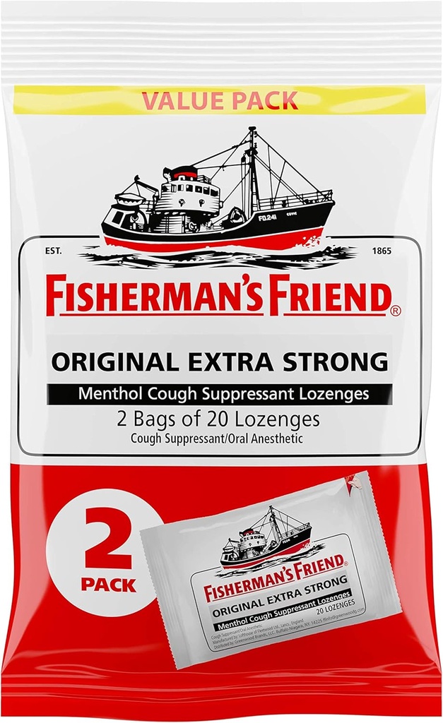 Fisherman's Venn Fishermans Drops 40ct, Original Extra Strong, 40 Count