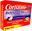 kortizon 10 Maksimal Strenght Intensiv Healing 1% hydrokortison Anti-Tykke Krem To 20z Rør, Totalt 4 oz
