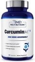 1MD Ernæring CurcuminMD Plus - Turmeric Curcumin med Boswellia Serrata - 285x Mer Absorbable | Felles Stivhet, Muskelgjenoppretting og Mood Support | 60 Kapsler
