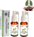 Mullein Lung renser Spray Mullein Leaf ekstrakt for Lungs Clear for røykere 2 Fl Oz