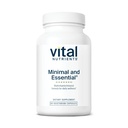 Vitale næringsstoffer Minimal og essensiell multivitamin | Vegetarisk En per dag Multivitamin, Mineral, & Antioksidant Supplement* | Jernfri | Gluten, Dairy, Soya Free | Ikke-GMO | 90 Kapsler