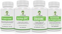 VitaMonk Resveratrol, Pterostilbene, Alpha GPC og Uridine Bundle - Langvarighet og Hjerne Boosting Stack
