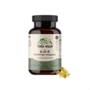 TERRA ORIGINA ADK essensielle vitamin Supplement | 60 flytende kapsler | høy styrke vitamin A, D 5000 IE, K1 og K2 | Ikke GMO, Glutenfri, Vegansk, laget i USA