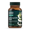 Gaia Herbs Ashwagandha Root - Stress Relief & Sleep Support Supplement - Støtter balansert energinivå og positiv Outlook* - 60 Vegan flytende Phyto Kapsler (30-dagers levering)