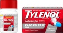 Tylenol ekstra styrke acetaminophen Rapid release geler, smertefri & feber Reduser, 24 ct