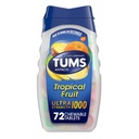 Tums Ultra 1000 Maks styrke tropisk frukt - 72 Chewable tabletter