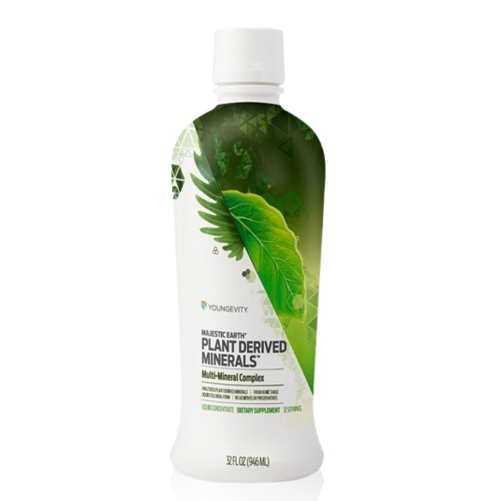 Youngevity Plant Derived Minerals Multi-Mineral Complex | laget av Humic Shale | Flytende Colloidal Form | 32 Serveringer (32 Fluid Oz (Pack of 1))