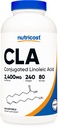 Nutricost CLA (konjugert Linoleic Acid) 800 mg, 240 Softgels