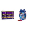 GoodSense Omeprazol tabletter 14 greve (3 pakke) og TUMS Chewy Bites Antacid tabletter 60 greve