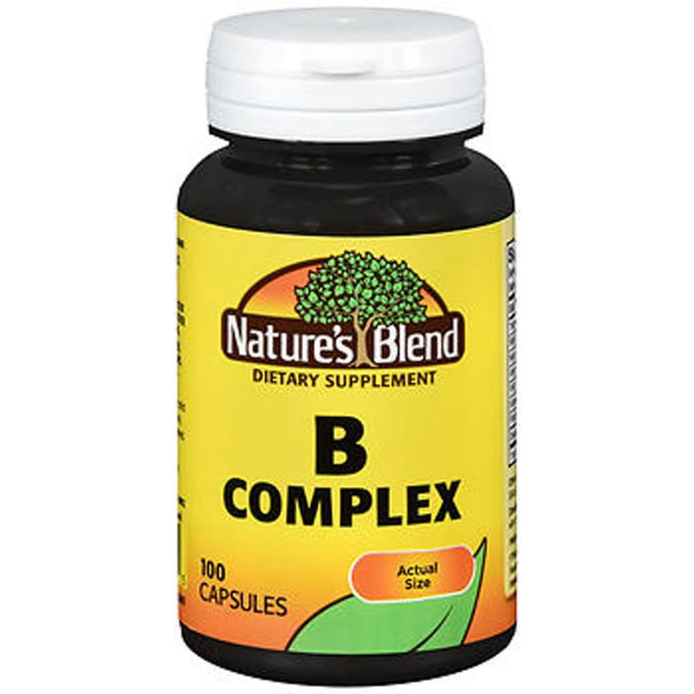 Naturen bland naturens blanding B komplekse kapsler, 100 Caps