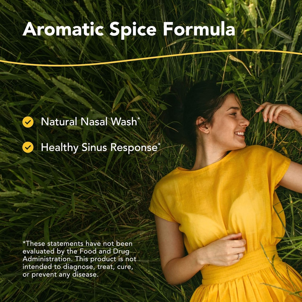 NORTH AMERICAN HERB & SPICE SinuOrega - 2 fl oz - Pakke med 2 - All-Naturlig Nasal Spray - Oregano Olje & Sage å støtte Sunn Sinus Response - Ikke-GMO