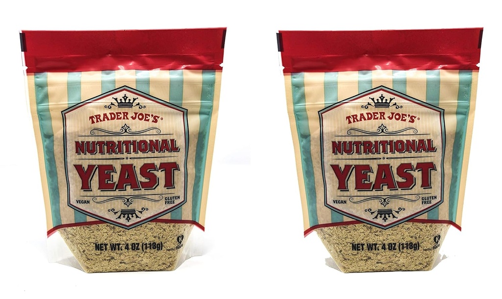Trader Joe's Nutritional Yeast - Vegan, Glutenfri, 4 Ounce - PAKNING AV 2