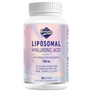 Liposomal hyaluronsyre Supplement 1000 mg-høy Biotilgjengelige Diett Hyaluronsyre Capsules med Tremella polysakkarider, Dobbelt styrke huden Hydration,Joint Lubrication,1Pack
