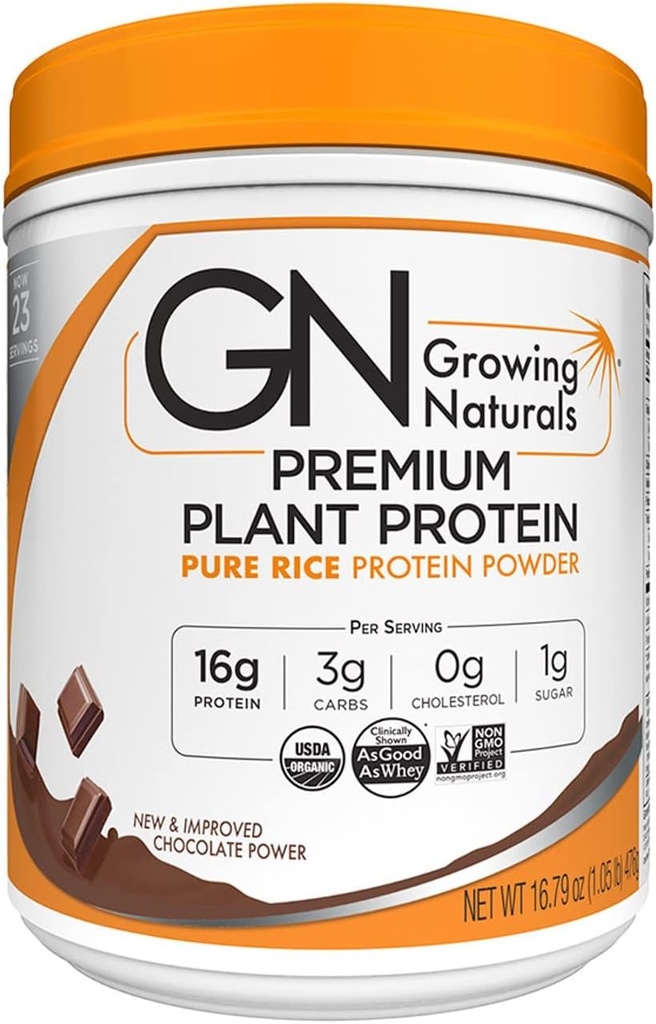 Voksende naturals protein sjokolade
