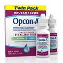 Opcon-A Allergy Eye Drops, Antihistamin og rødhet Relief for kløe, røde øyne, Soothes Irritation fra Pollen, Ragweed, Gras, Animal Hair og Dander klinisk bevist formel, 0,5 Fl Oz (Pack of 2)