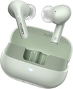 TOZO E2 Trådløse ørepropper med 2 mikrofoner AI ring støyavbestilling, 10 mm drivere med kraftig bass, app tilpasse 32 EQs, 30H spilletid, Bluetooth 5.3 ørestøy Buds, komfort Fit i øret hodetelefoner