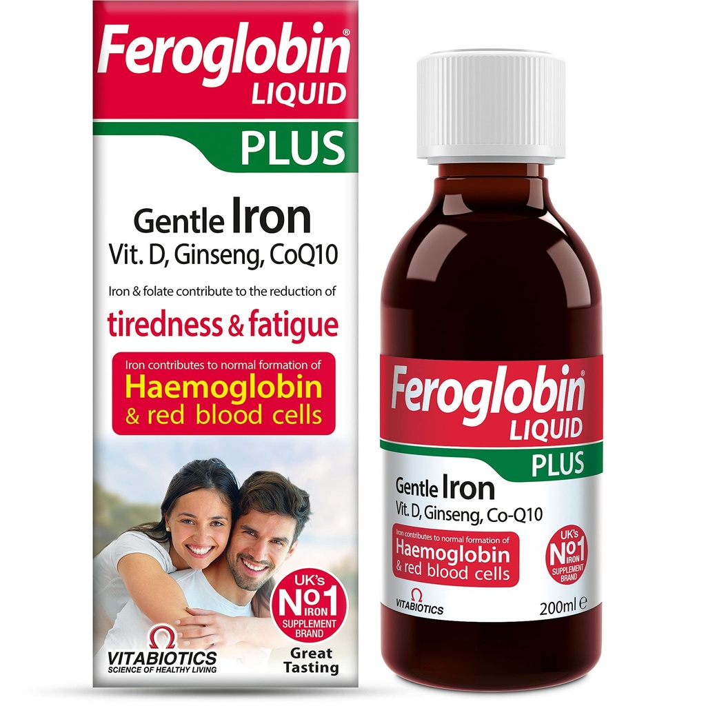 Vitabiotika Feroglobin 200 ml Plus flytende