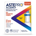 Astepro Allergi Nasal Spray, 24-timers Allergi Relief, steroidfri antihistaminer, 60 meters sprøyter