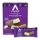 Atkins Endulge Sjokolade Coconut Flavored Bar, lav sukkerbehandling, høy i fiber, 16 greve