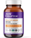 Ny kapittel Reishi Mushroom - LifeShield Reishi for sunn aldring + Organic Reishi Mushroom + Vegan + Ikke-GMO, Nootropic ingredienser - 60 ct