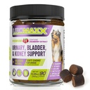 Hunde urinveis infeksjon behandling, Blader og nyre støtte for hunder, kraftig kjæledyr omsorg, naturlig myk Chews med tranebær & glukosamin, laget i USA, kylling flavor, 90 greve, 1 pakke